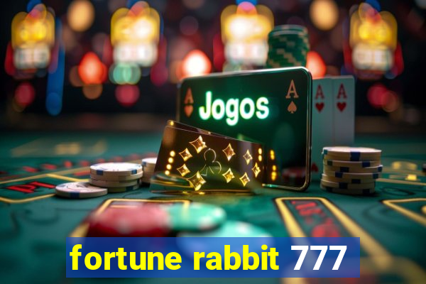 fortune rabbit 777